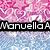 six pixelated images with text overlays, featuring abstract patterns and a colorful flower-like shape