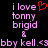 Pixelated text in pink and red on black background with a red heart symbol replacing the 'o' in 'love'.