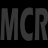A 4-frame contact sheet of a pixelated My Chemical Romance logo animation with text variations across frames on black background.