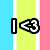 Pixelated text and symbols on a striped background with blue, yellow, white, and pink vertical stripes.