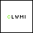 Animated contact sheet of a 4x4 grid showing sequential frames of an AIM buddy icon with text and music note icons, featuring alternating green and black lettering for "CLWMI" and later "CAN'T LIVE WITHOUT MY IPOD :]" with animated musical notes and iPod graphics.