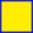 Four yellow squares with blue borders arranged in a on a solid blue background