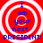Four identical red circular icons with white concentric rings and blue text reading "I am your next PRESIDENT!" arranged in a