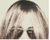 Six grayscale headshots arranged in two , each showing a person with varying hairstyles and accessories including sunglasses