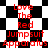Red text reading "Love The Red Jumpsuit Apparatus" on a black-and-white checkered background with pixelated transitions between frames.