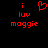 Red pixelated text and a heart symbol on black background, with one version showing the heart as an outline.