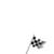 Animated sequence of a checkered flag on a pole, showing motion blur and varying positions across frames.