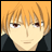 A pixelated anime-style character with orange hair and brown eyes on the left, next to a black background with white text reading "Anime IM" above smaller text "com".