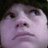 A pixelated image shows a person's face on the left against a solid blue background with cyan text reading 'Hailey', 'Loves', and 'Beau' in separate sections.