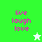 Pixelated text 'live laugh love' in pink on green and white backgrounds with a star icon changing from white to green.