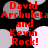 Red text on black background with gray and white circular shapes repeating in a pattern