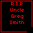 Four identical red pixelated text on black background with one containing a small heart symbol and another a starburst symbol