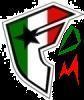 A static buddy icon featuring a stylized shield with Italian flag colors and a black star, accompanied by abstract flame-like shapes in green and red.