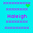 Cyan background with pink pixelated text 'Haleigh' and repeating patterns, featuring green pixel clusters in top-right and middle-left positions.