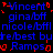 Blue and red pixelated text on black background with repeated names and phrases, some characters partially obscured by red artifacts.