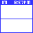 white with blue borders displays sequential text changes from 'I' to 'I LOVE YOU', ending with repeated 'HE HAS SIGNED OFF AT 8:57PM' in blue pixelated font