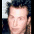 A contact sheet of three pixelated character portraits with green text labels below each, displayed on a gray background.