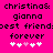 Pixelated text and heart symbols on a bright pink background with two identical side-by-side layouts.