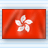 Red rectangular background with a white stylized flower symbol centered, bordered by dark red frame on all sides.
