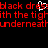 Red pixelated text on black background with white cursor-like shape over 'dress' and partial wordwall reading.