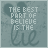 Static image of repeated text and faint heart shapes on a muted teal background with subtle pixelation.