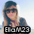 A pixelated image of a person with long hair and sunglasses, overlaid with text and a heart symbol.