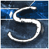 Four display white stylized letters S, F, A, and SFA against a blue textured background with white horizontal lines