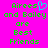 A bright pink background displays green pixelated text reading "Airees and Bailey are Best Friends" with a cyan heart symbol replacing the 'e' in Airees on the left side.