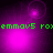 Animated purple and pink gradient background with green text 'emnav5 roxemnav5 rox' overlaid, featuring a circular light effect that shifts position across frames.