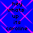 Blue background with pink diamond pattern and black pixelated text reading 'hey whats up its caroline' repeated twice