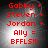 Red text on a dark gray background with a bright central glow, displaying names and an alliance tag.