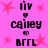 Pixelated pink background with repeating star shapes and black text elements arranged in a pattern