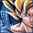 six pixelated character portraits with yellow hair and blue background, each featuring a small text label on the left side