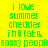 Green pixelated text on bright yellow background with blue circular blur effect in lower-left corner.