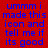 Blue pixelated text on red and white backgrounds reads "ummm i made this icon and tell me if its good" across two color variations.