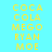 Pixelated yellow text on cyan background with pink rectangular overlays, displaying repeated words in a pattern