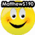A yellow smiley face with large eyes and a wide grin appears above a star-shaped object and a globe with text overlays.