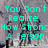 A static image with cyan text over a blurred background showing multiple figures in motion.