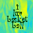 Pixelated text reads "I love basketball" over a blue and yellow gradient background with visible pixelation.