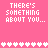 Pixelated pink background with repeated white text and heart borders, showing animation changes in heart patterns across frames.