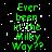 Green text reading 'Ever been in the Milky Way??' on a black background with white pixel noise, displayed in a of six identical with one gray on the right