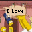Animated pixel art of a cartoon pig with blue ears and yellow legs, showing text changes in a speech bubble against a pink background.