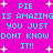 Pixelated cyan text on bright pink background with white starbursts, repeating 'PIE IS AMAZING YOU JUST DONT KNOW IT!!' in two mirrored sections.
