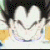 Two side-by-side pixelated character portraits with distinct facial expressions, one smiling and the other frowning.