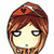 Pixelated cartoon-style icon of a person with brown hair and a neutral expression, rendered in warm tones.