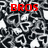 Static image with red text 'BROS' top-left, 'before' top-right, and 'HOES' bottom-center over a black-and-white patterned background.