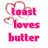 Six pink text phrases with heart outlines on white background, each phrase in distinct position