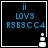 Four identical display blue text on black background with a white chess piece icon changing position