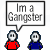 Two pixelated figures in red and blue shirts stand side-by-side with speech bubbles containing text.