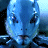 A 48x48 pixel animated buddy icon featuring a blue cartoon character on the left and red text reading "HELL BOY 4.2.04" on the right, displayed as a contact sheet with two frames.